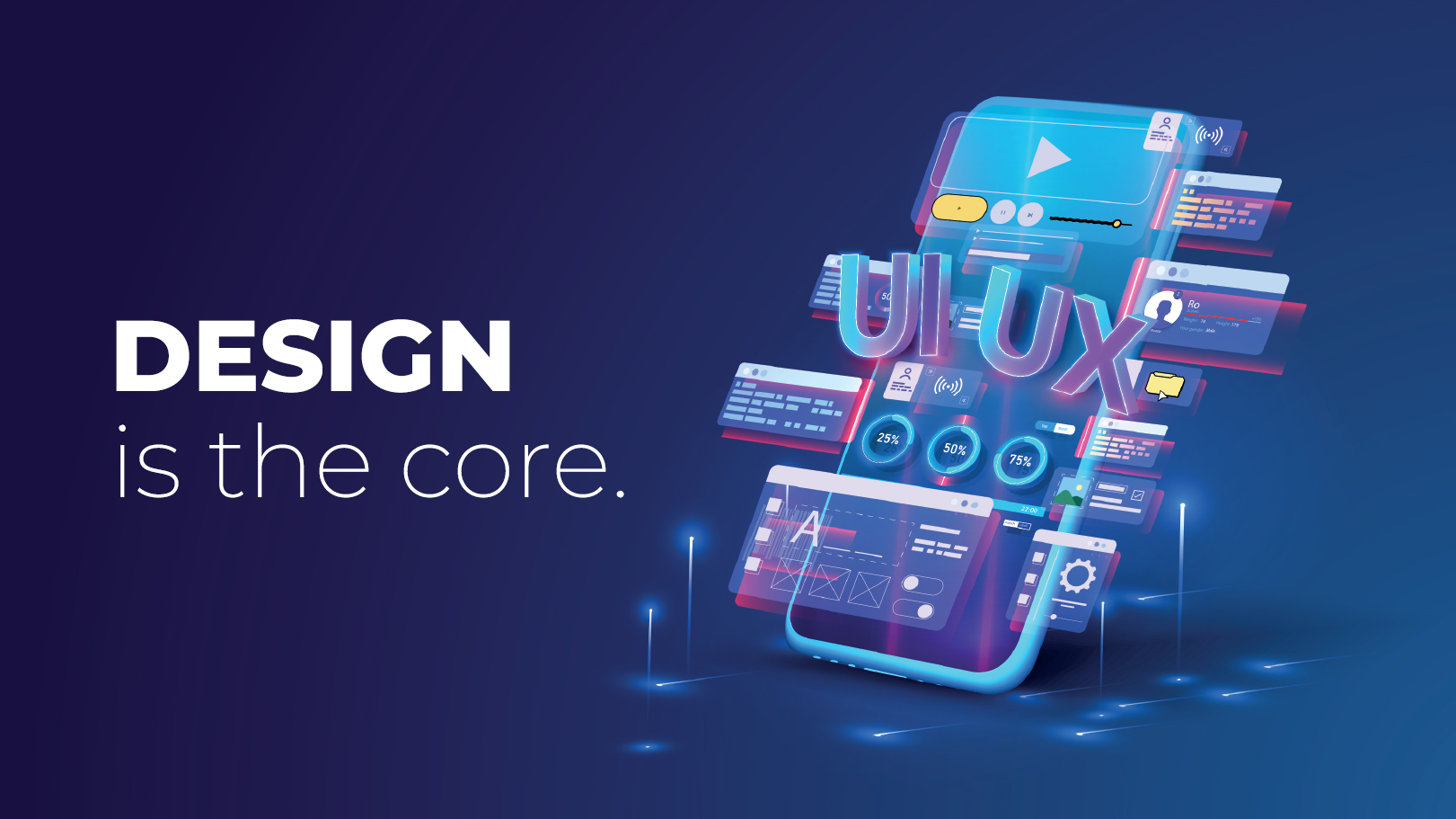 Login Creative - DESIGN is The CORE